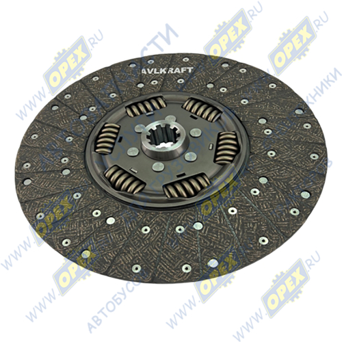 70110409 Диск сцепления ведомый 362 GTZ (1 1/2""-10N)/ КАВЗ, ПАЗ дв.ММЗ-245.7(9) DAF LF45 IVECO EUROCARGO I-III MAN L2000 M 2000 L M 2000 M TGL MAZ 4370 GAZ V; 1878002112 ,1878002307 ,1878002599 AVL Krafttechnik